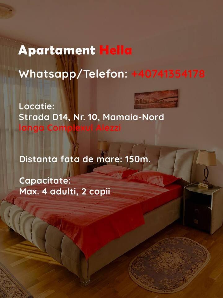Hella Apartament Mamaia-Nord Năvodari Eksteriør billede